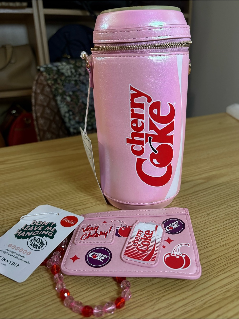 Cherry Coke purse by Skinny Dip London and Card Case Wallet